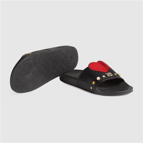 gucci embroderie clothing|gucci embroidered slides.